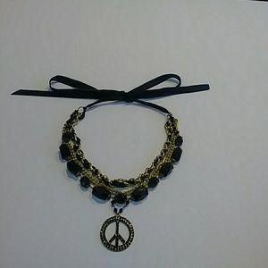 Ribbon Tie Necklace